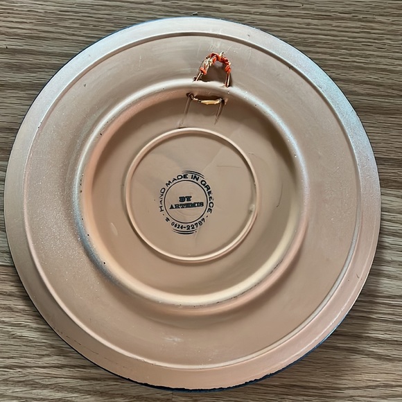 Greece ARTEMIS handmade terracotta plate hanging - Picture 5 of 6